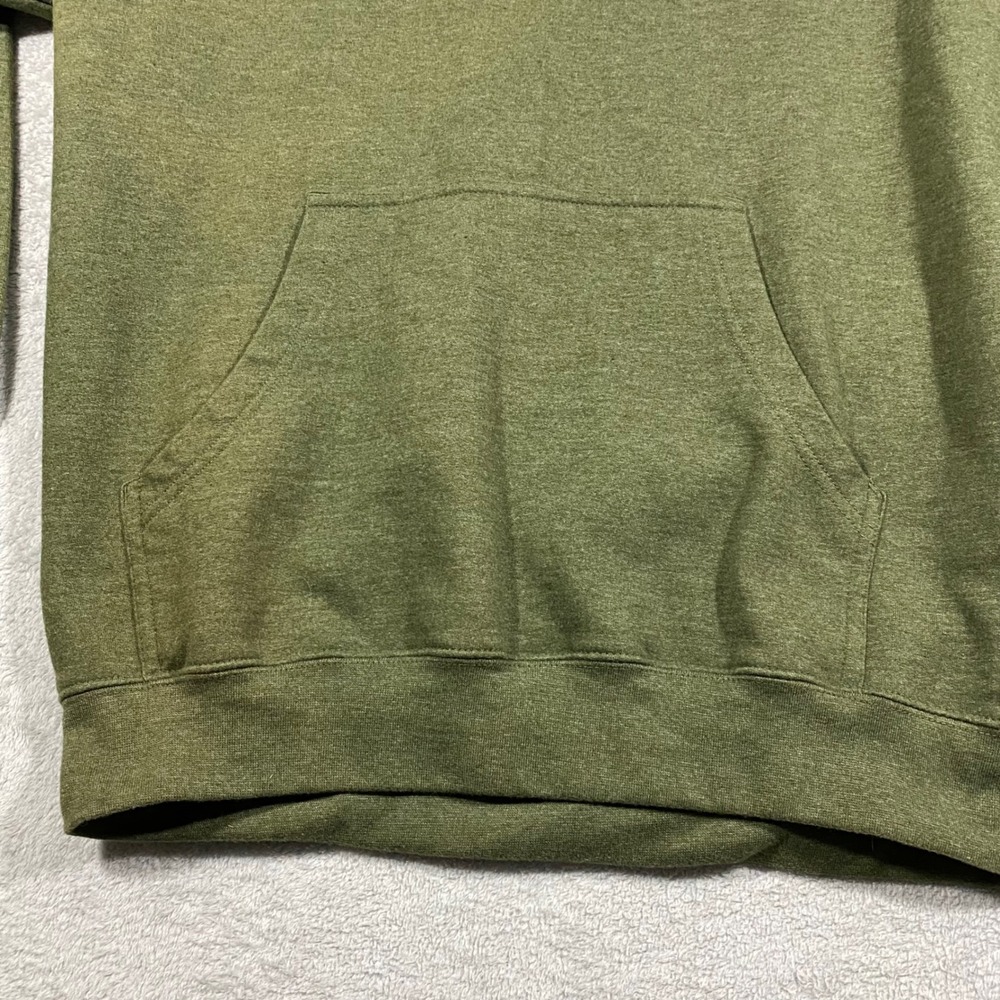 Independent Trading Co Hoodie Mens M Green Mid-State Supply Wisconsin Graphic - Picture 7 of 13